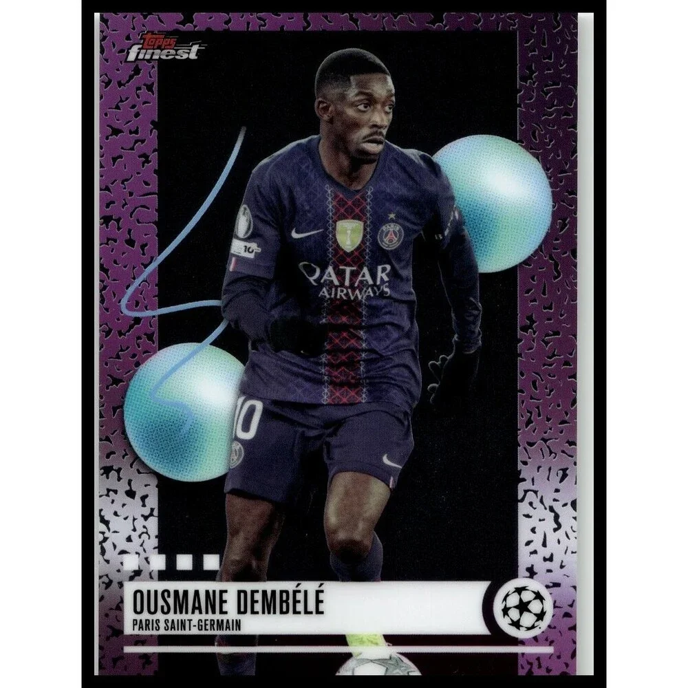 2025-26 Finest UEFA Ousmane Dembélé #367 Paris Saint-Germain Uncommon